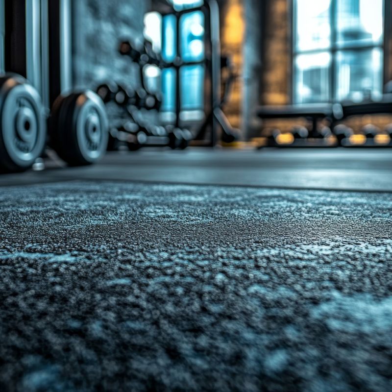 Rubber gym flooring installation in Gilbert, AZ