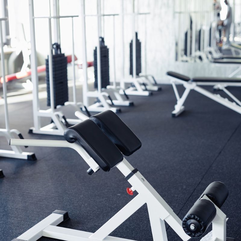 Rubber gym flooring installation in Tolleson, AZ
